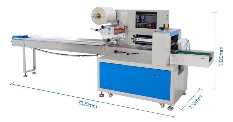 دستگاه بسته‌بندی بالش اتوماتیک با سرعت بالا، دستگاه بسته‌بندی جریان، دستگاه بسته‌بندی صابون توالت، دستگاه بسته‌بندی کیسه فیلم