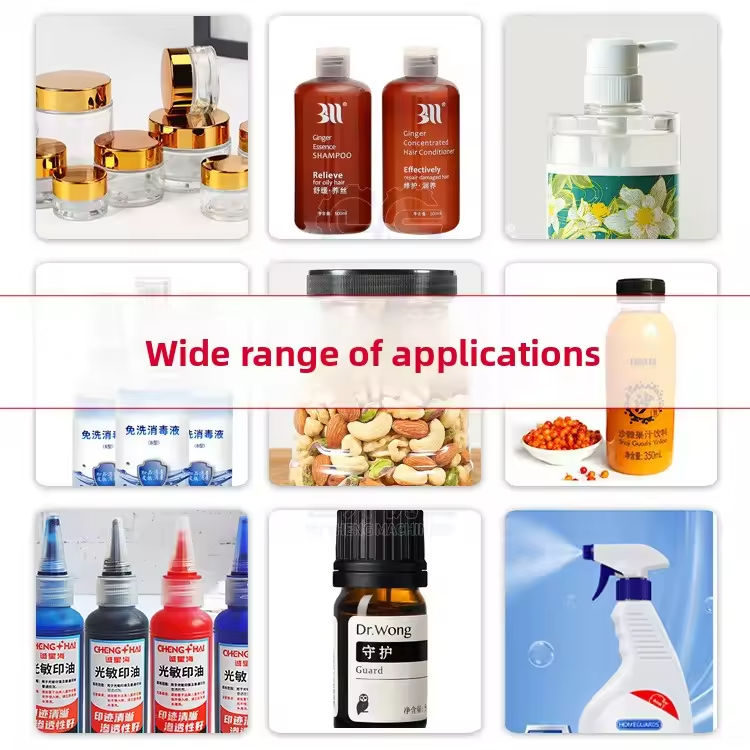 فروش داغ 2025 دستگاه جدید رومیزی اتوماتیک پلاستیکی شیشه ای پرس درب بطری پیچ بستن دستگاه قیمت کارخانه