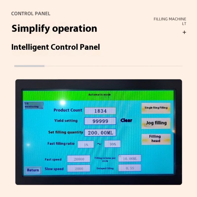 دستگاه پر کردن روغن ژام غذایی روتوری روتور لوب پمپ پرکننده شکلات شلنگ بادام زمینی لوشن آرایشی کرم خمیر