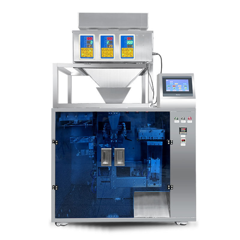 ماشین غذا کاملا اتوماتیک الکتریکی کیسه دانه دانه دانه های دانه چای دانه های غذایی کیفی کیسه زیپ برای کیسه های از پیش ساخته شده پلاستیکی