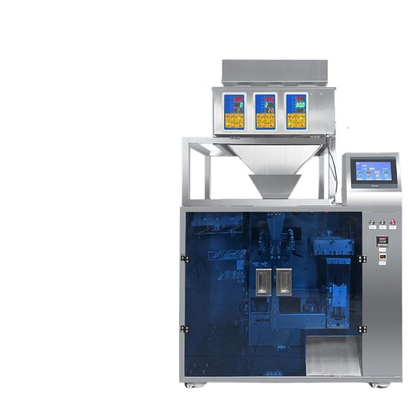 ماشین غذا کاملا اتوماتیک الکتریکی کیسه دانه دانه دانه های دانه چای دانه های غذایی کیفی کیسه زیپ برای کیسه های از پیش ساخته شده پلاستیکی