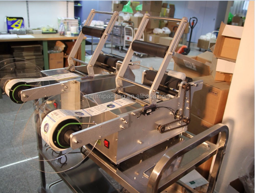 دستگاه لیبل‌زن نیمه‌خودکار بطری گرد MT50، لیبل‌زن نیمه‌خودکار، دستگاه لیبل‌زن نیمه‌اتوماتیک