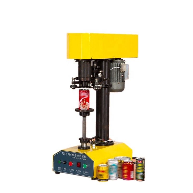 دستگاه کنسروژ TDFJ-160 با کیفیت بالا دستگاه بسته بندی قوطی قوطی برای قوطی آبجو