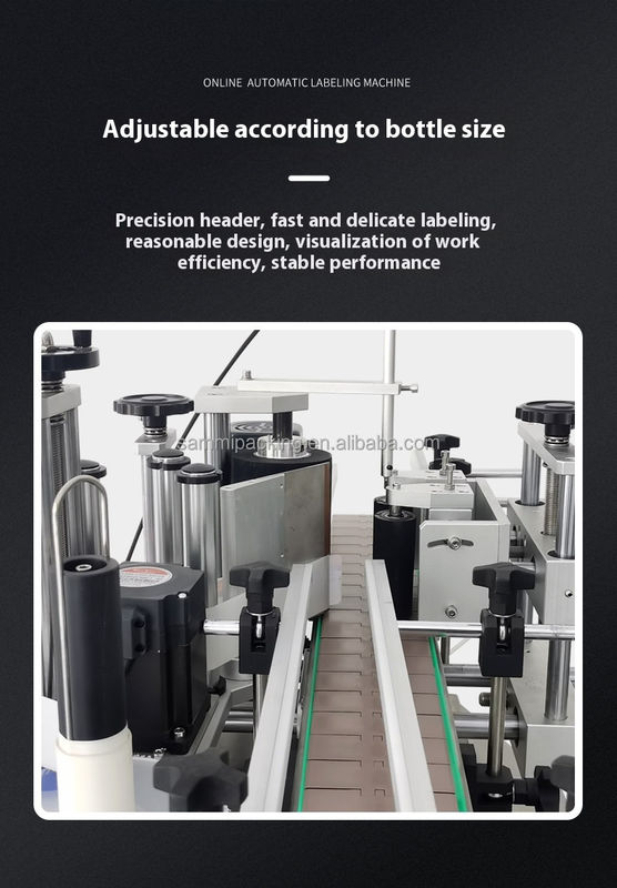 دستگاه برچسب‌زن اتوماتیک برقی با دقت بالا مدل 2025، دستگاه برچسب‌زن خودچسب رومیزی برای بطری و قوطی گرد