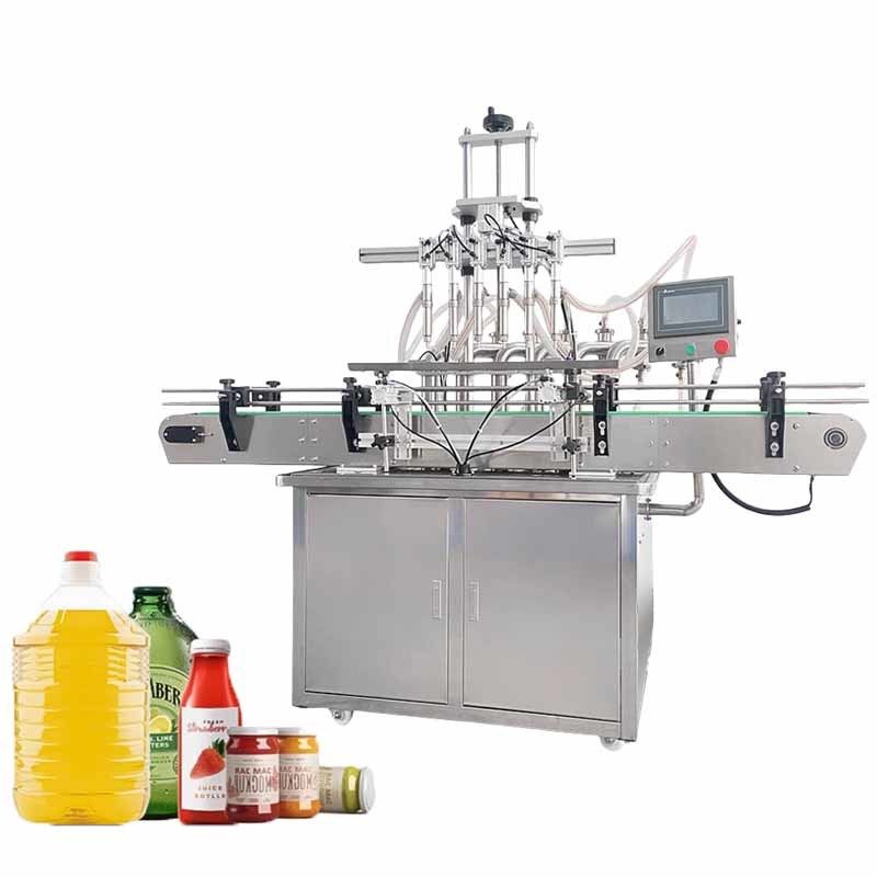 خط تولید پر کردن مایع اتوماتیک ماشین های پر کردن مایع بطری کوچک اتوماتیک ماشین های پوشاندن و برچسب گذاری