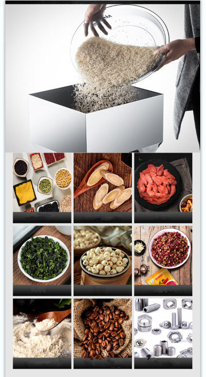 جدیدترین دستگاه تزریق چای 100-2500g ظرفیت بزرگ پودر پرکننده نیمه اتوماتیک دستگاه وزن