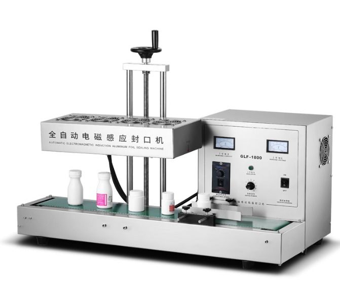 دستگاه آب‌بندی فویل آلومینیومی با سرعت بالا/دستگاه القایی آب‌بندی بطری پلاستیکی و شیشه‌ای استیل ضد زنگ