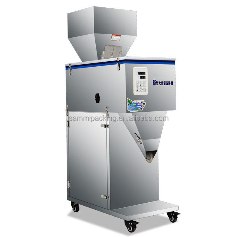 جدیدترین دستگاه پرکن توزین الکترونیکی 999 گرم / 1500 گرم / 3000 گرم / 5000 گرم برای پودر ذرات