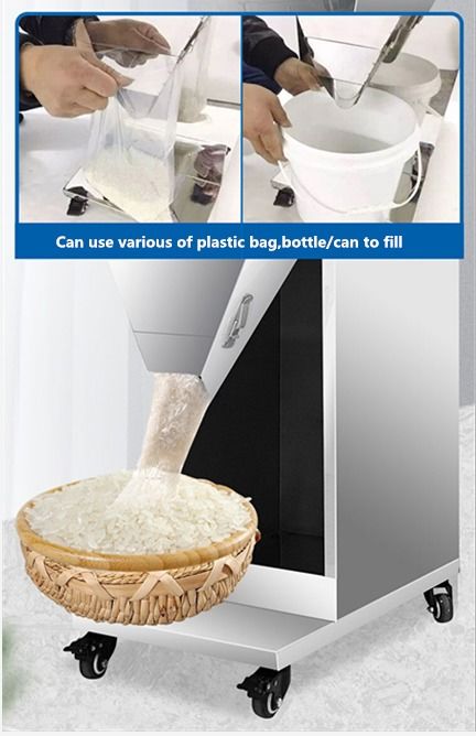 جدیدترین دستگاه پرکن توزین الکترونیکی 999 گرم / 1500 گرم / 3000 گرم / 5000 گرم برای پودر ذرات