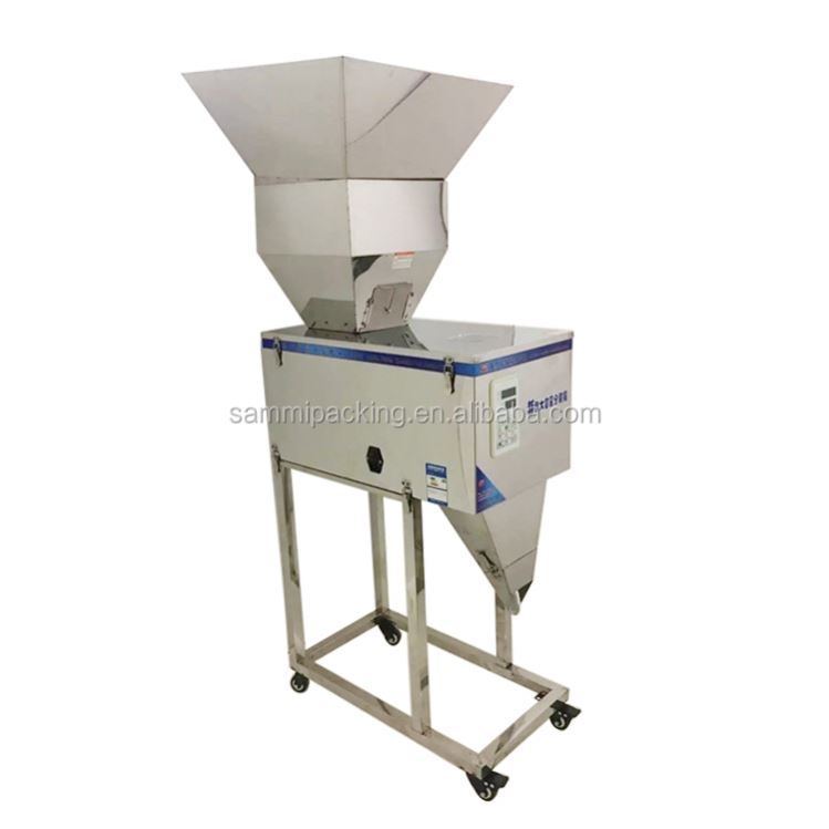 دستگاه پر کردن گرانول / پودر / برنج / قهوه / ادویه با کیفیت بالا 100-3000g نیمه اتوماتیک