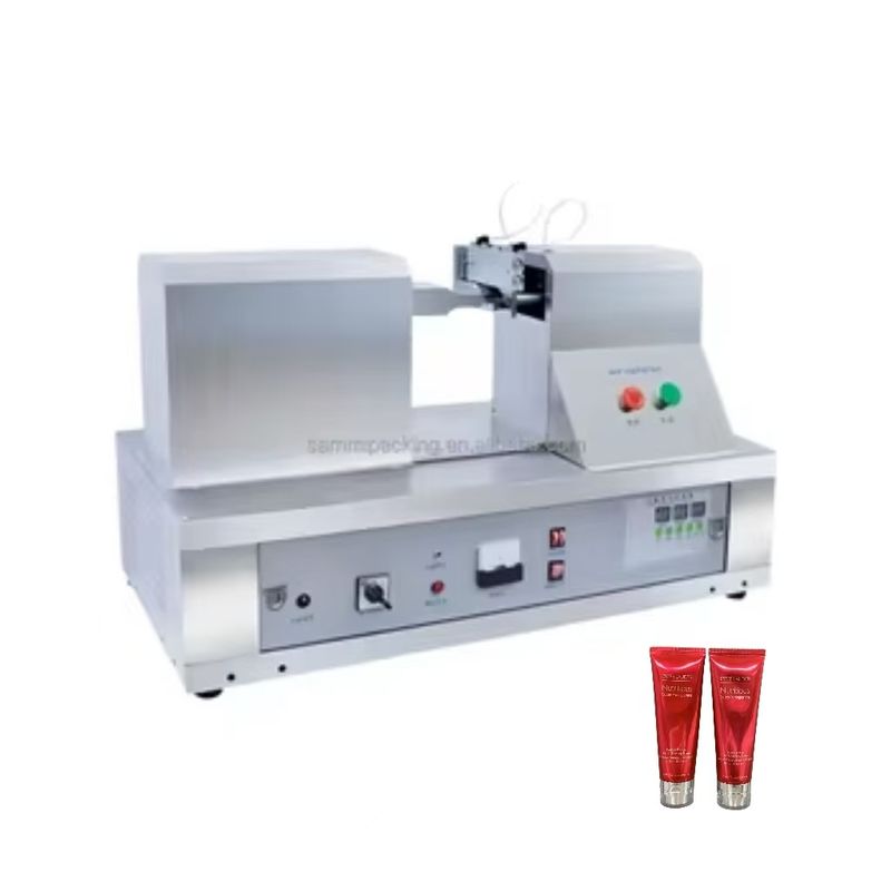 فروش داغ ضدآغاز دم دندان خمیر BB کرم لوله بسته بندی ماشین / کم هزینه لوله نرم مهر برای کسب و کار کوچک با CE