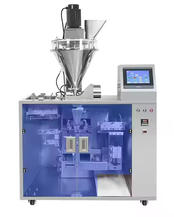 دستگاه بسته‌بندی کیسه زیپ‌دار ایستاده، دستگاه بسته‌بندی ساشه، دستگاه پرکن و دوخت کیسه