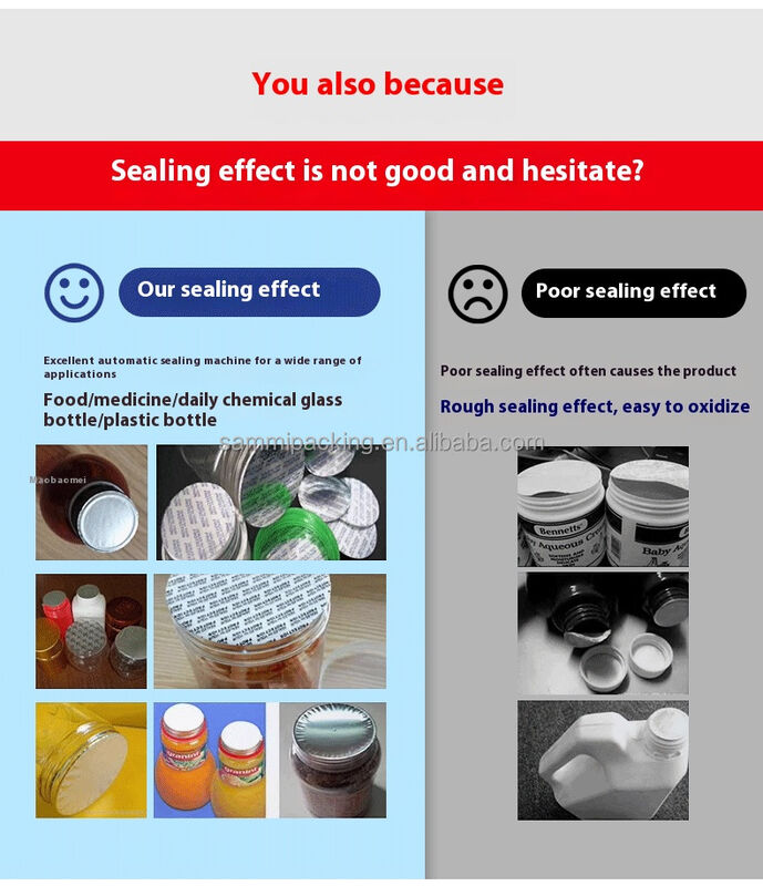 بسیار کارآمد نیمه اتوماتیک شیشه پلاستیکی می تواند بطری قوطی آلومینیوم ورق پوشه دستگاه مهر و موم تحرک