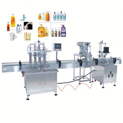 ماشین پر کردن مایع اتوماتیک 3 در 1 / کارخانه بطری / خط تولید پر کردن