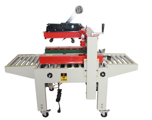 FXJ-6050 Up And Down Drive Belt Carton Sealer با دستگاه بسته بندی کارتن نوار