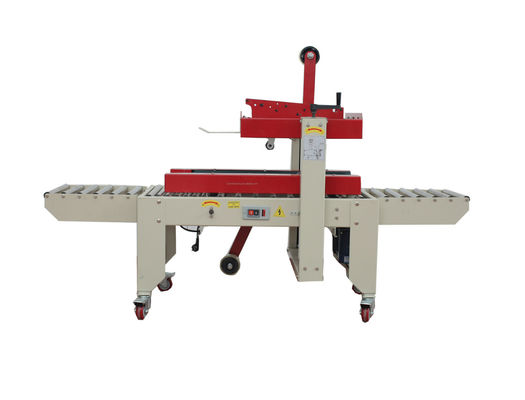 FXJ-4030 نیمه اتوماتیک سمت چپ و راست درایو کمربند نوار جعبه کارتون مهر و موم ماشین