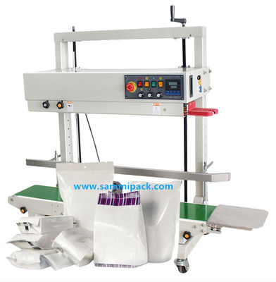 FRD-1200V الکتریکی نیمه اتوماتیک ماشین مهر گرمایی برای بسته بندی قطبی مداوم کیسه های پلاستیکی برای نوشیدنی کیسه چوب