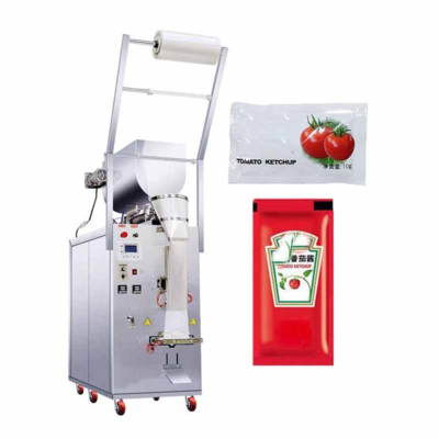 دستگاه بسته‌بندی مایعات ساشه‌ای SMBJ-600AH اتوماتیک با آب‌بندی 4 طرفه، مدل 2025، برای بسته‌بندی سس کچاپ گوجه‌فرنگی، قیمت کارخانه