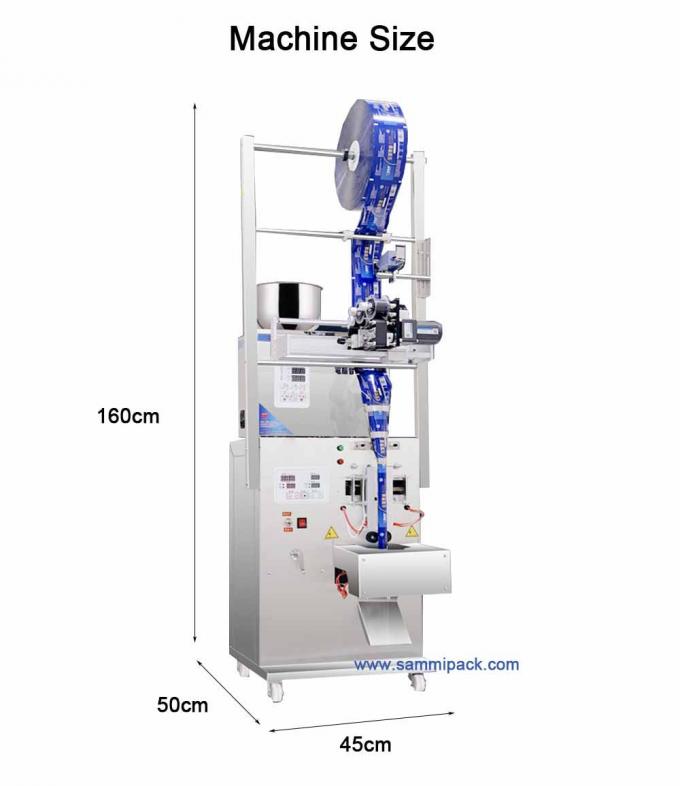 120.000 کیلوگرم دستگاه بسته‌بندی پودر چای با مواد بسته‌بندی کاغذی با وزن ناخالص واحد، همراه با دستگاه کدزن تمبر داغ 3