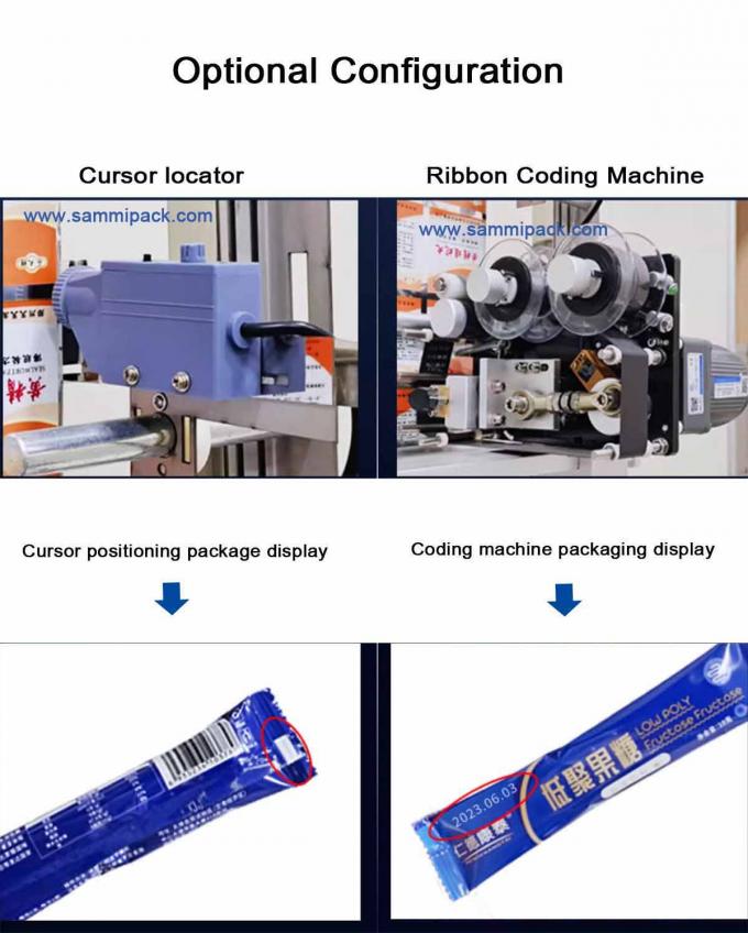 120.000 کیلوگرم دستگاه بسته‌بندی پودر چای با مواد بسته‌بندی کاغذی با وزن ناخالص واحد، همراه با دستگاه کدزن تمبر داغ 4