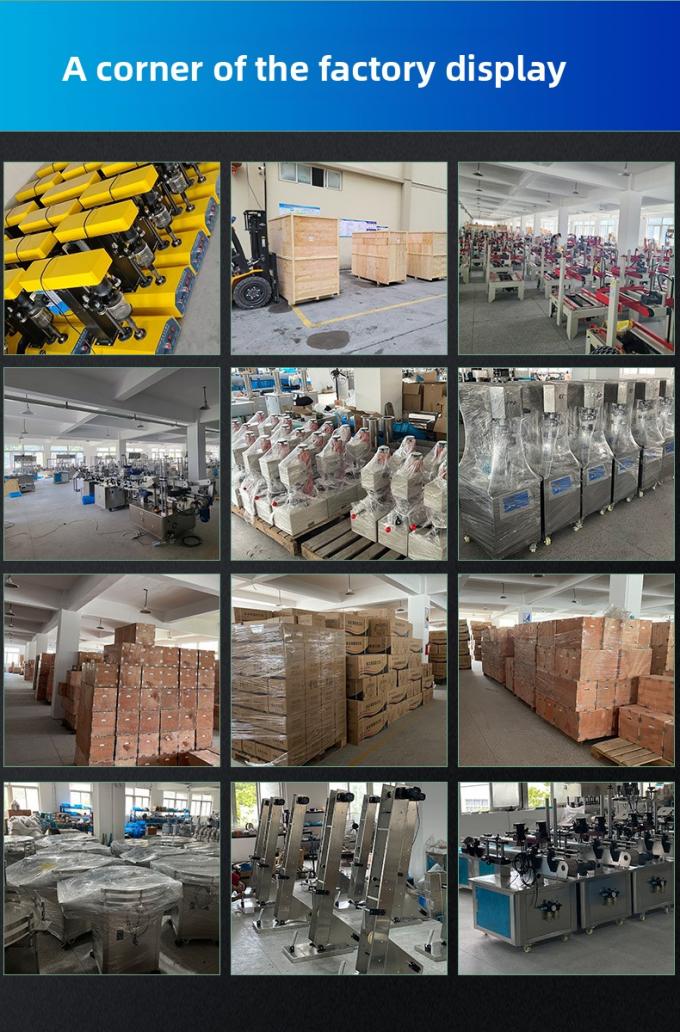 دستگاه پرکن اتوماتیک چهار سر با عملکرد ساده، دستگاه پرکن مایعات خوراکی برای شیر، آبمیوه، سس سویا و سرکه 9