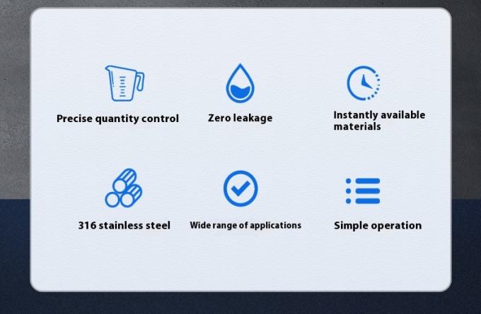 دستگاه پرکن مایعات اتوماتیک رومیزی با پمپ مغناطیسی 4 سر برای آبمیوه، آب و روغن 1