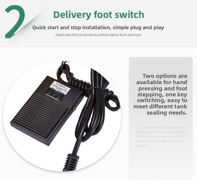 DFJ-160 Vertical Electric Sealing Machine for Stainless Steel Tinplate Easy-Open Cup Plastic and Metal Cans Tin Can Sealer 4