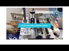 دقت بالا فروش برتر MT-60 دستگاه برچسب گذاری سطح صاف برای پوشش بطری
