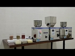 آسان برای کار کردن FZ-100 چای خشک،پودر،بذر،غنچه وزنی ماشین پر کردن 2-100g