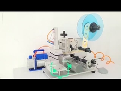 دستگاه برچسب گذاری بطری نیمه اتوماتیک با کیفیت خوب دستگاه بسته بندی با کد