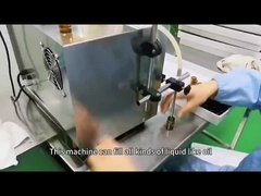 دستگاه پر کردن کیسه های اسپوت سفارشی، نوع میز 100 میلی لیتر 8 سر ماشین پر کردن مایع