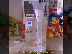 کیفیت بالا 2 تا 120 میلی لیتر بسته بندی خودکار سس مایع کیسه آب پر کردن بسته بندی ماشین مهر و موم