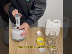 دستگاه مهر و موم ورق آلومینیومی قابل حمل 20-85mm 34*29*15MM اندازه